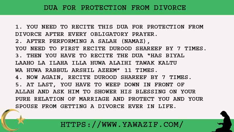 5 Best Dua For Protection From Divorce