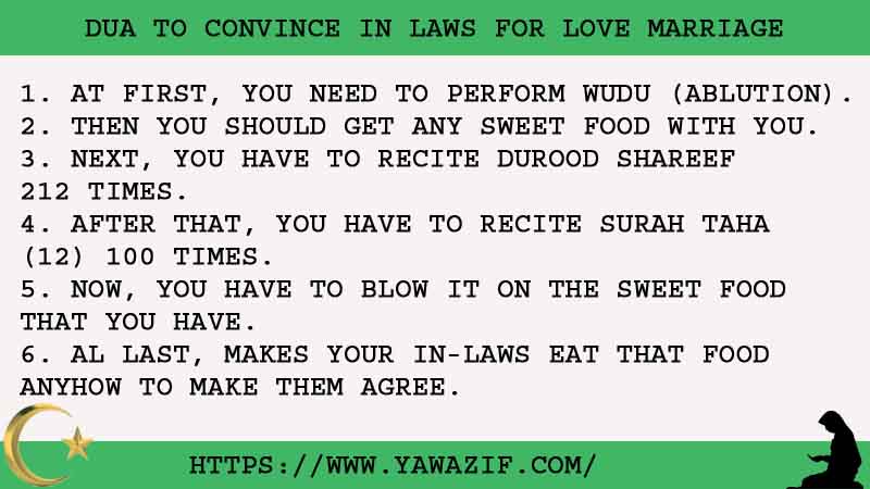 6 Genuine Dua To Convince In Laws For Love Marriage