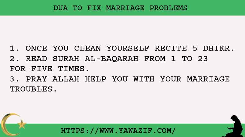 3 Amazing Dua To Fix Marriage Problems