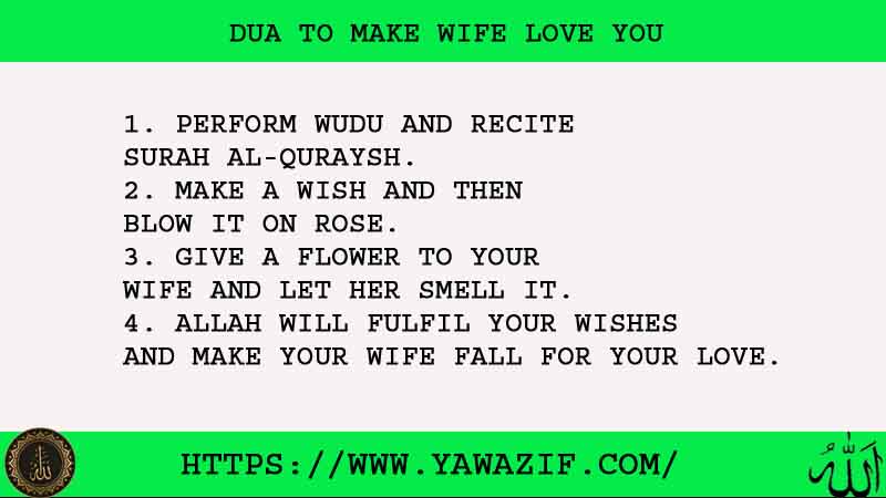 4 Strong Dua To Make Wife Love You