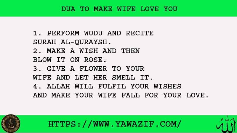 4 Strong Dua To Make Wife Love You