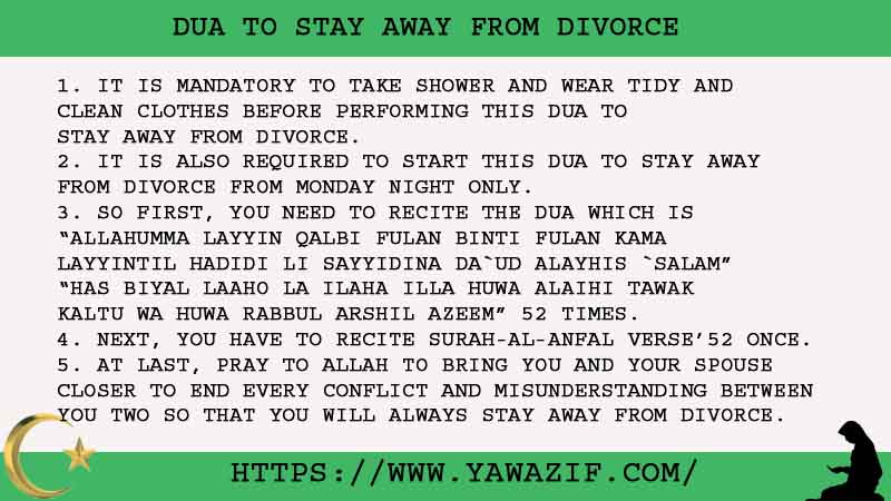 5 Easy Dua To Stay Away From Divorce