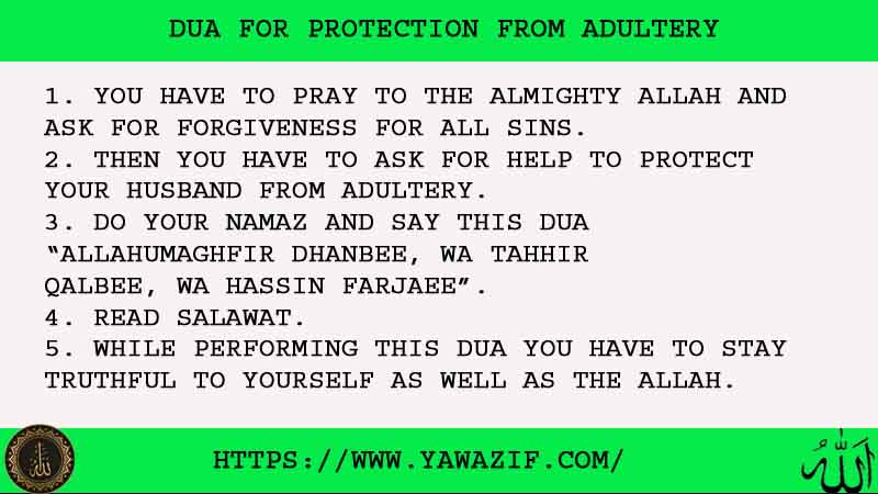 5 Top Dua For Protection From Adultery