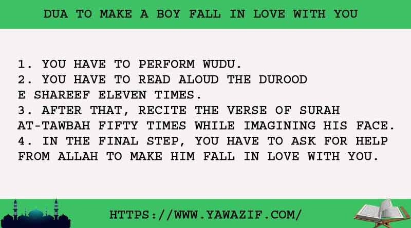 4 Expert Dua To Make A Boy Fall In Love With You