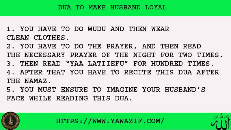 5 Strong Dua To Make Husband Loyal