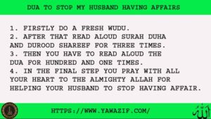 4 Miracle Dua To Stop My Husband Having Affairs
