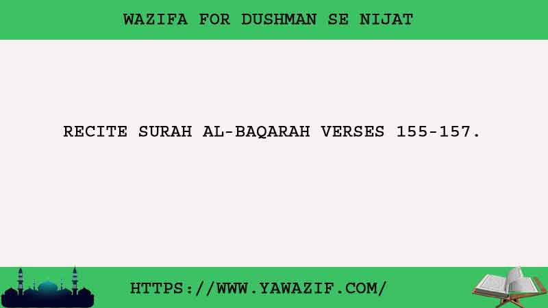 No.1 Perfect Wazifa For Dushman Se Nijat - The Solution To Your Problems